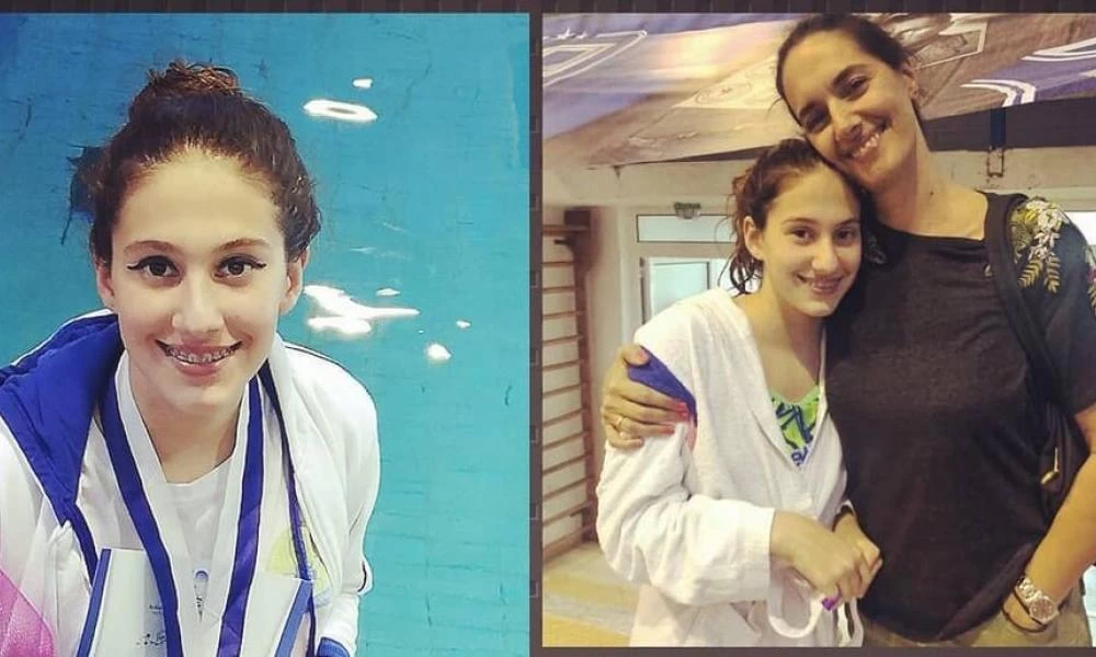 Μετάλλιο στην καλλιτεχνική κολύμβηση η κόρη της Νόνης Δούνια